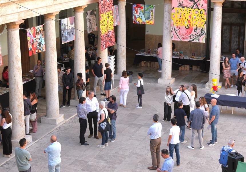 Jornades de Còmic de València celebradas en La Nau. Mayo de 2025.